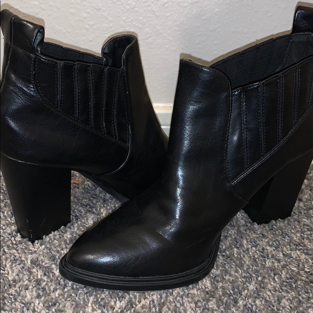 Black booties